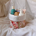 Patchwork Rose Vanity Bucket