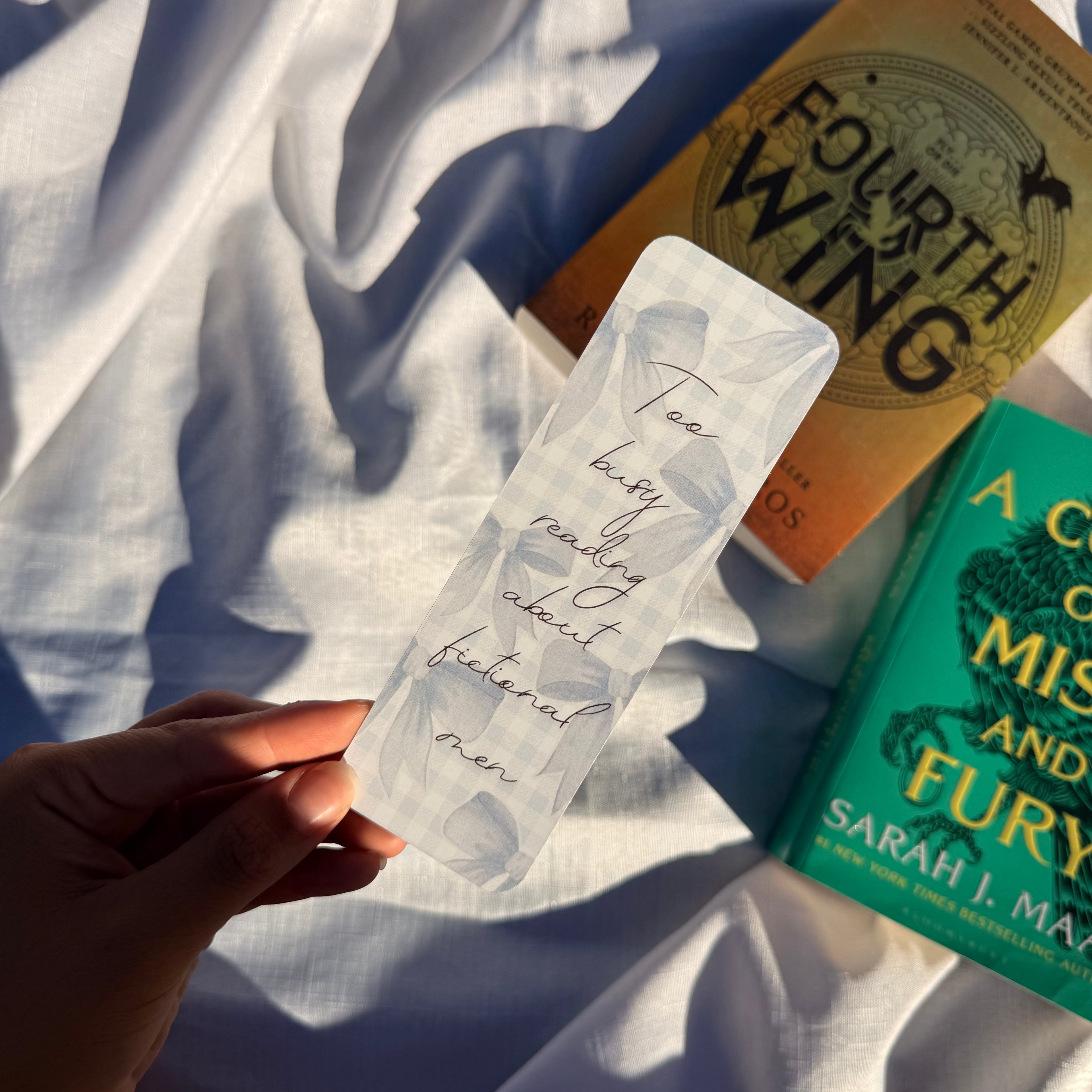 Reading about Fictional Men Bookmark