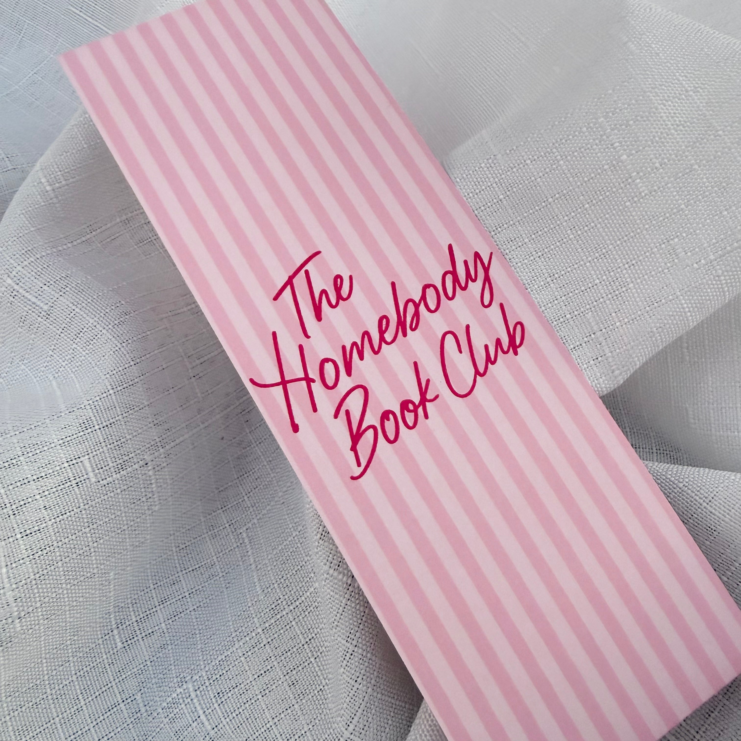 Homebody Book Club Bookmark