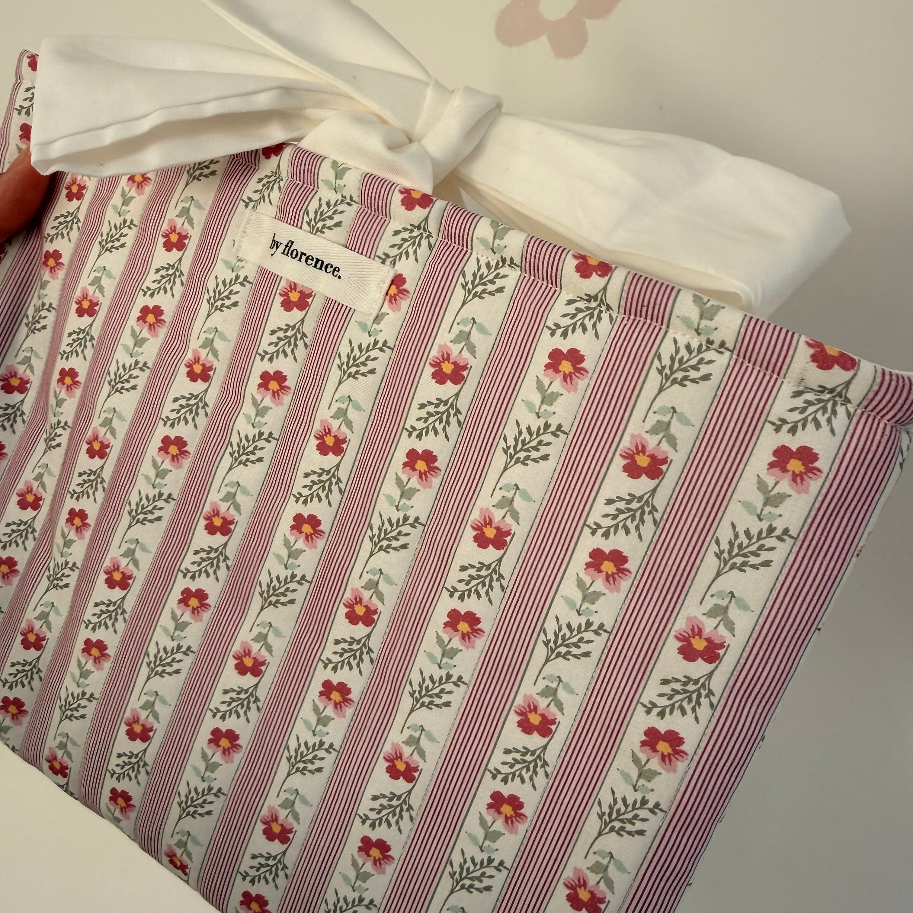 Rosewood Stripe Book Sleeve