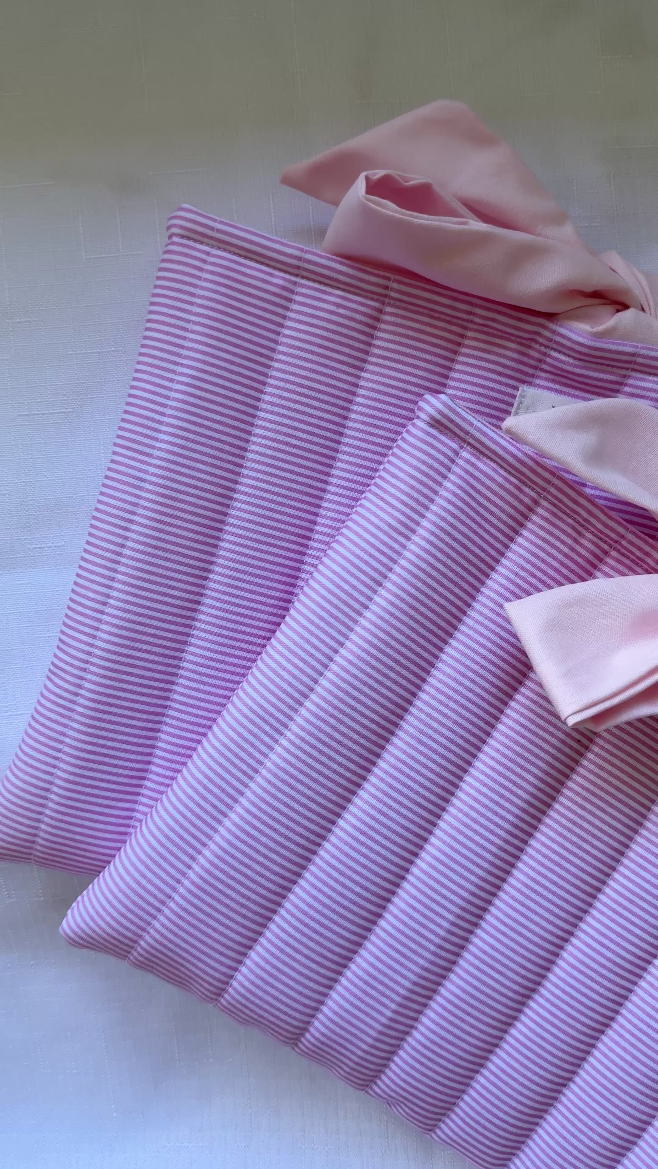 Bunny Lane Stripe Book Sleeve